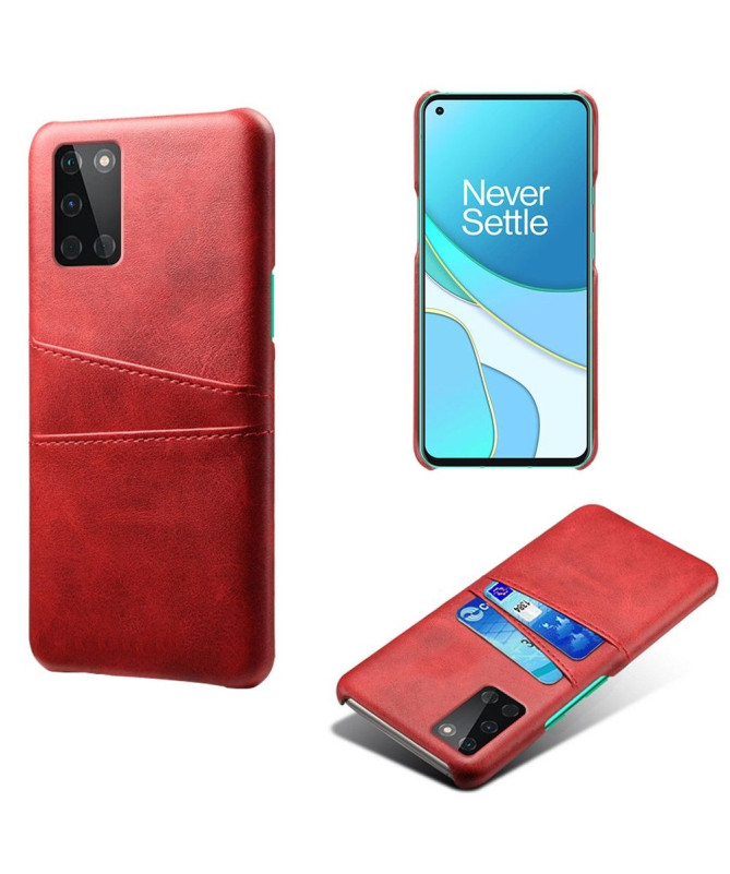 Coque OnePlus 8T Mélodie Effet Cuir Porte Cartes
