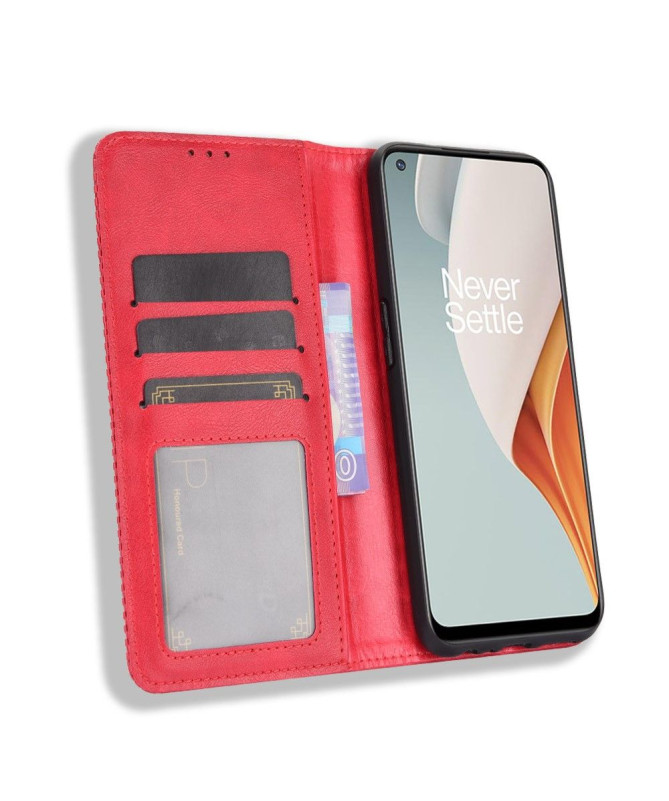 Housse OnePlus Nord N100 Le Cirénius Style Cuir