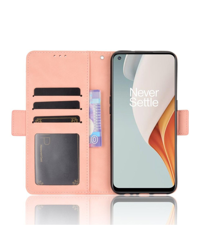 Housse OnePlus Nord N100 Premium avec Porte Cartes