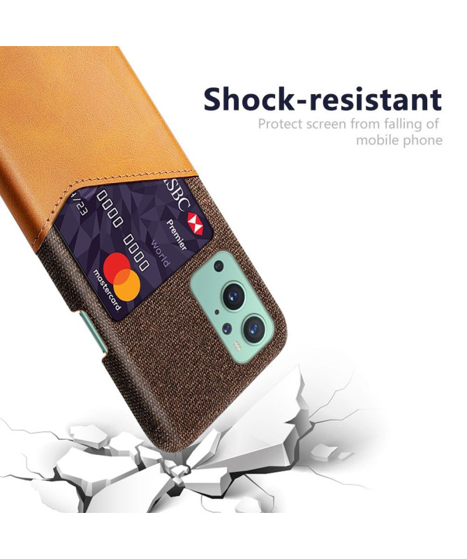 Coque OnePlus 9 Olympus Effet Cuir