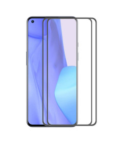 Protections d'écran OnePlus 9 en verre trempé Full Size (2 pièces)