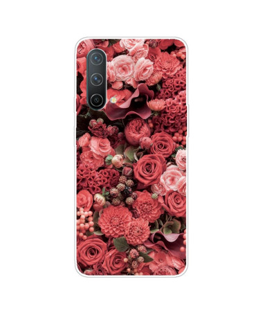 Coque OnePlus Nord CE 5G Red Flower