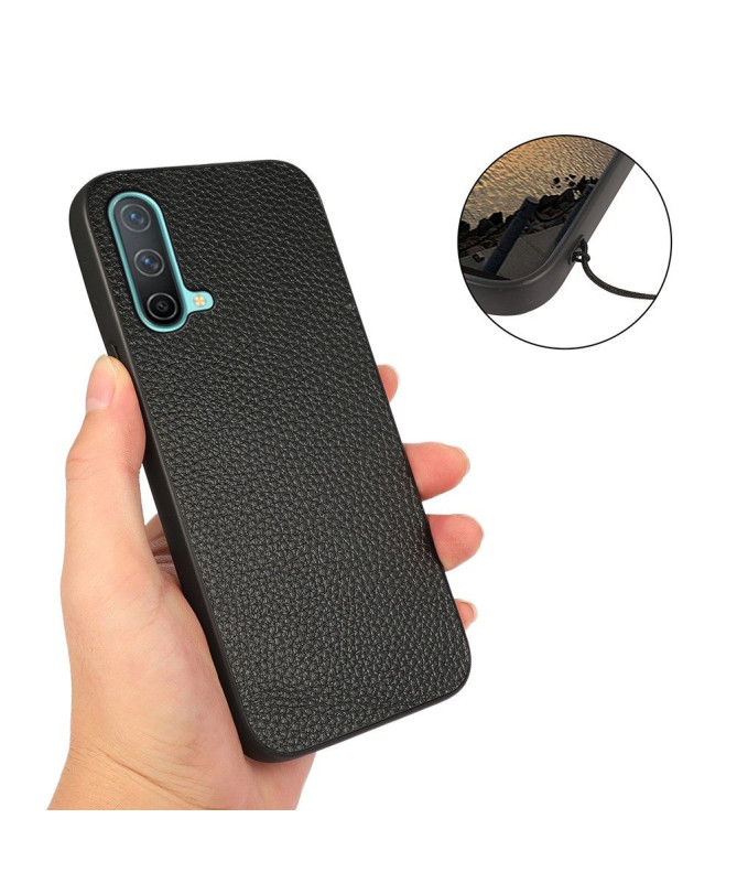 Coque OnePlus Nord CE 5G cuir véritable grainé