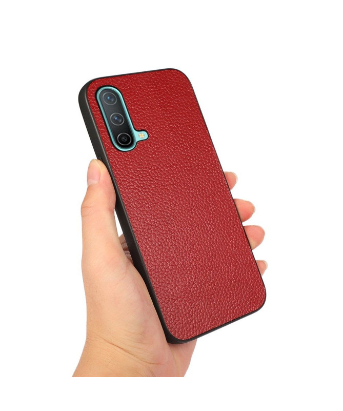 Coque OnePlus Nord CE 5G cuir véritable grainé