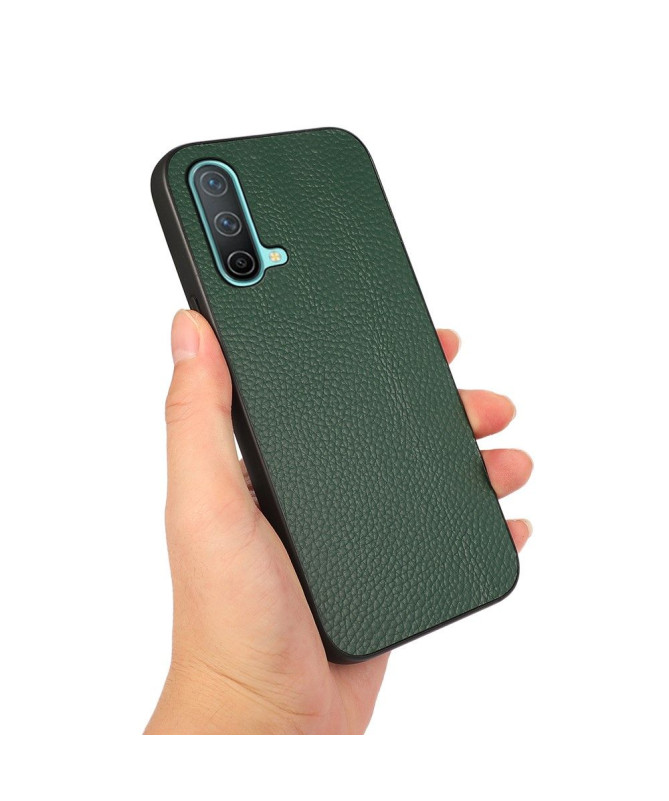 Coque OnePlus Nord CE 5G cuir véritable grainé