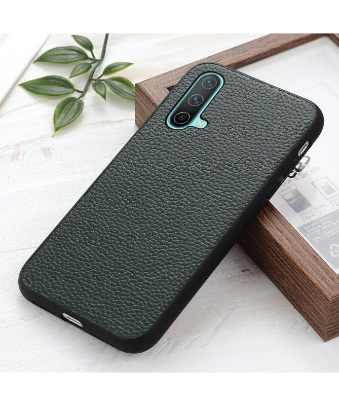 Coque OnePlus Nord CE 5G cuir véritable grainé