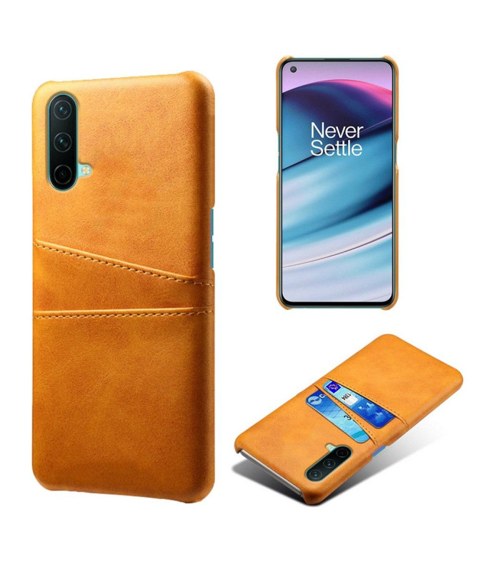 Coque OnePlus Nord CE 5G effet cuir porte cartes