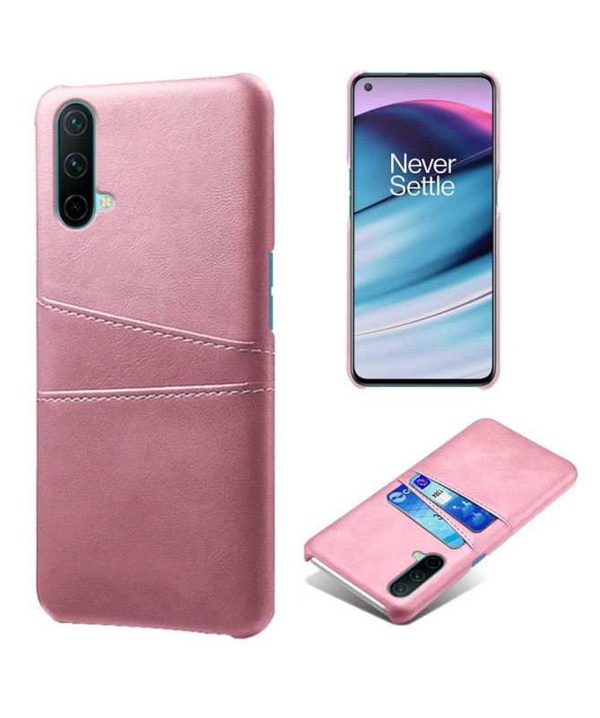 Coque OnePlus Nord CE 5G effet cuir porte cartes