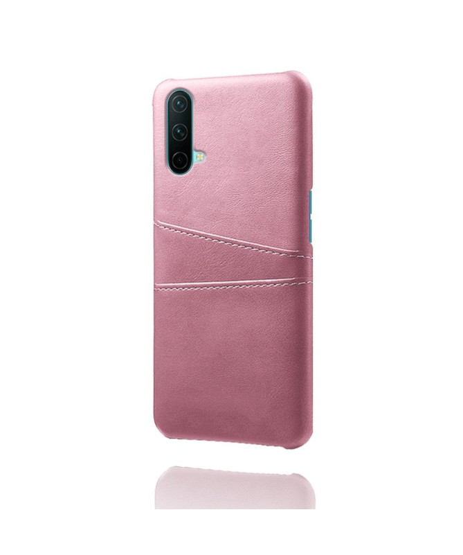 Coque OnePlus Nord CE 5G effet cuir porte cartes