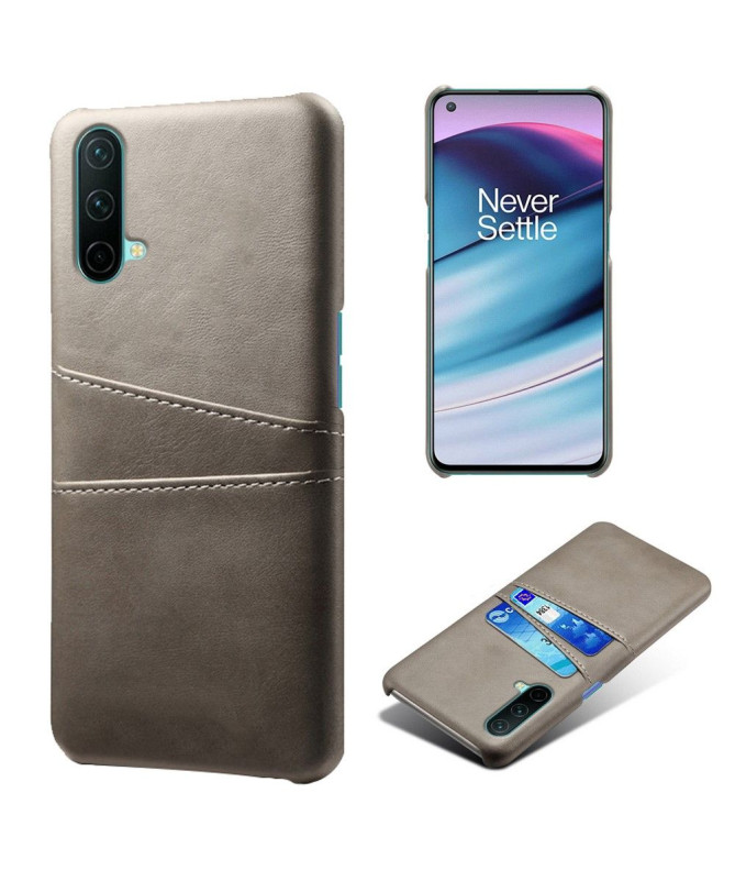 Coque OnePlus Nord CE 5G effet cuir porte cartes