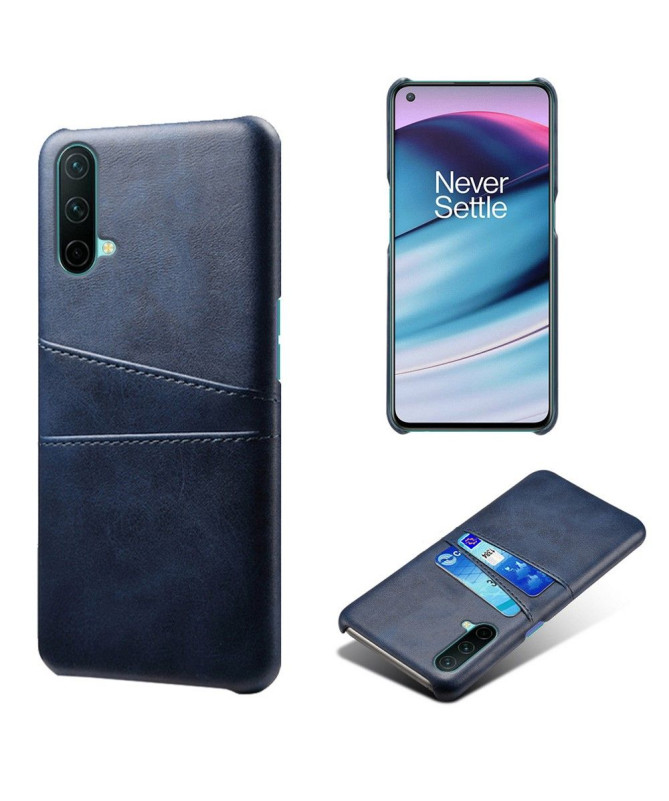 Coque OnePlus Nord CE 5G effet cuir porte cartes