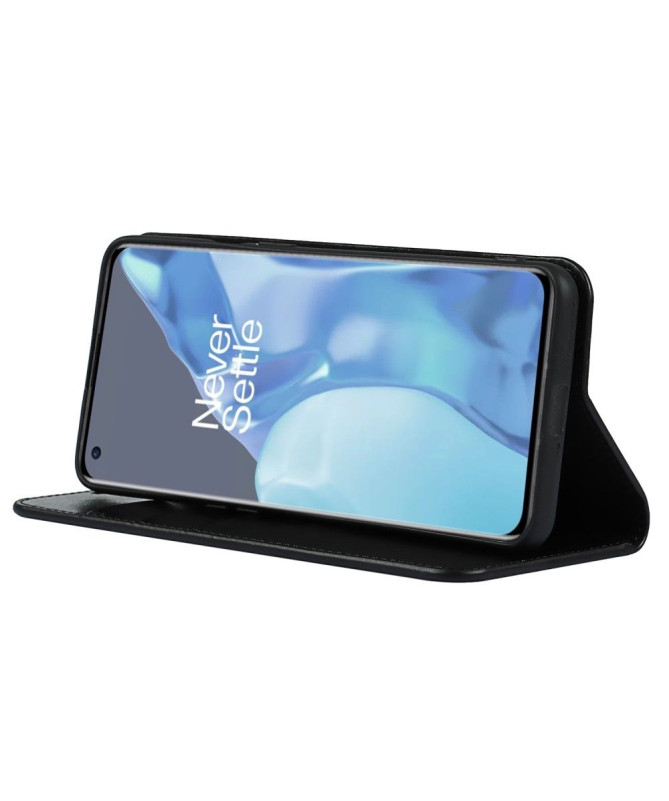 Housse OnePlus 9 Pro Cuir Porte Cartes Fonction Support