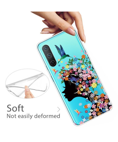 Coque OnePlus Nord CE 5G colibri fleurs