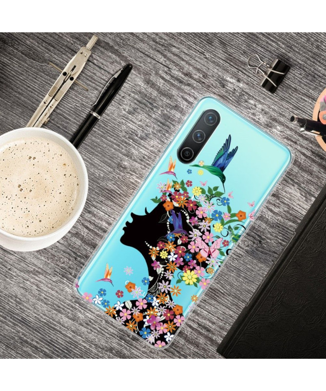 Coque OnePlus Nord CE 5G colibri fleurs