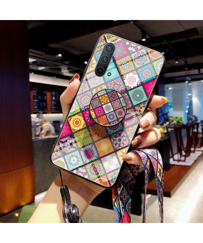 Coque OnePlus Nord CE 5G Kaleidoscope Mandala avec support