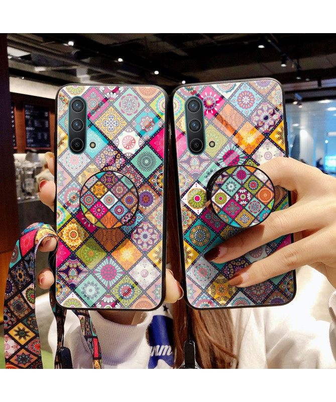 Coque OnePlus Nord CE 5G Kaleidoscope Mandala avec support