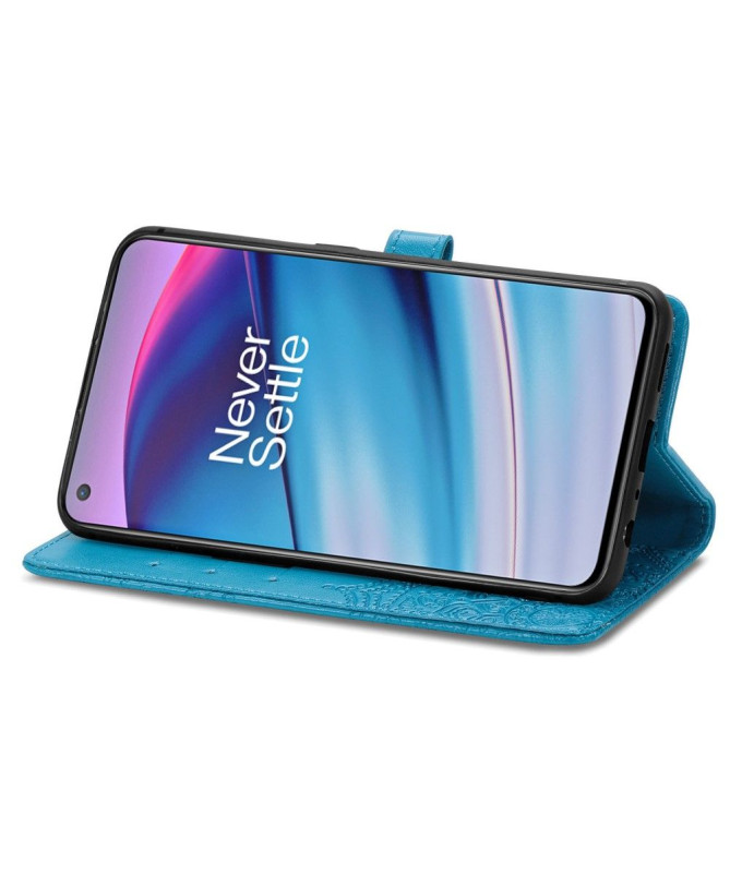 Housse OnePlus Nord CE 5G Mandala relief en simili cuir