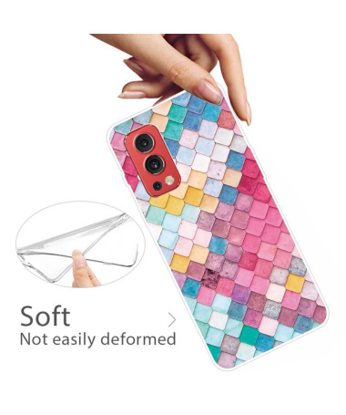 Coque OnePlus Nord 2 5G Colorful Squares