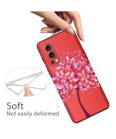 Coque OnePlus Nord 2 5G arbre à papillons