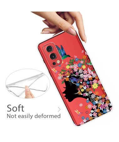 Coque OnePlus Nord 2 5G Colibri Fleurs