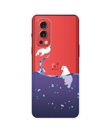 Coque OnePlus Nord 2 5G phoque et ours blanc