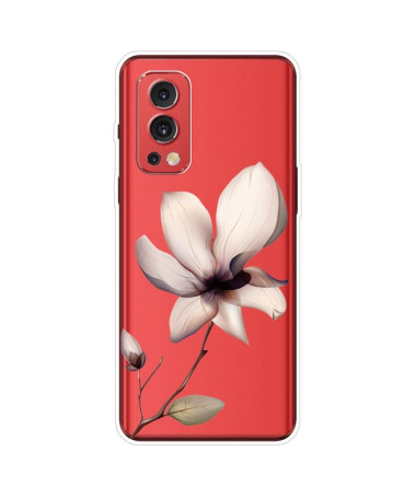 Coque OnePlus Nord 2 5G fleur sauvage