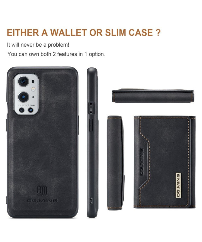 Coque OnePlus 9 Pro avec porte cartes magnétique Noir - photo 2