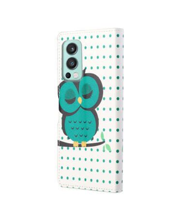 Housse OnePlus Nord 2 5G Hibou Endormi