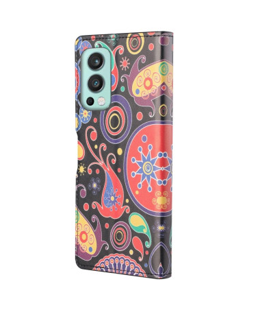 Housse OnePlus Nord 2 5G paisley fleur