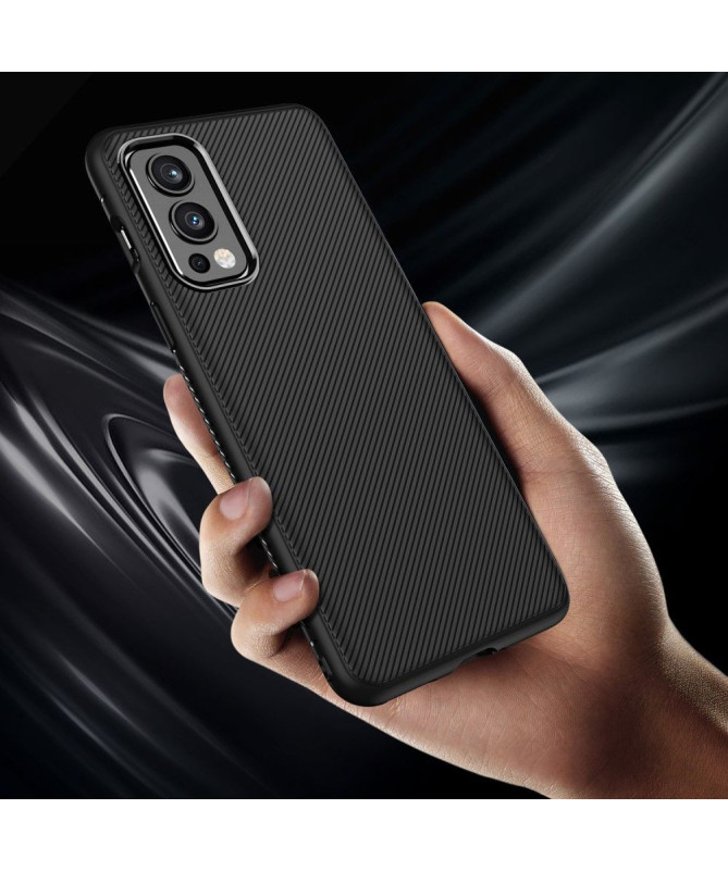 Coque OnePlus Nord 2 5G Effet Strié en Silicone