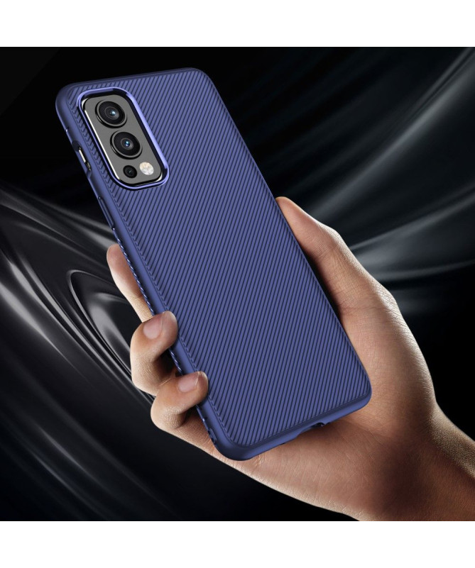 Coque OnePlus Nord 2 5G Effet Strié en Silicone