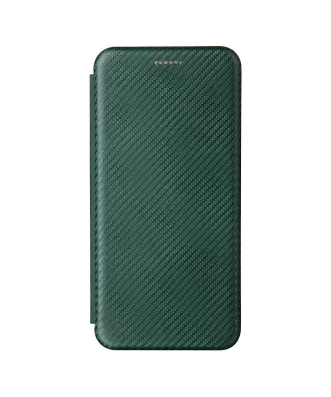 Housse OnePlus Nord 2 5G simili cuir style fibre de carbone