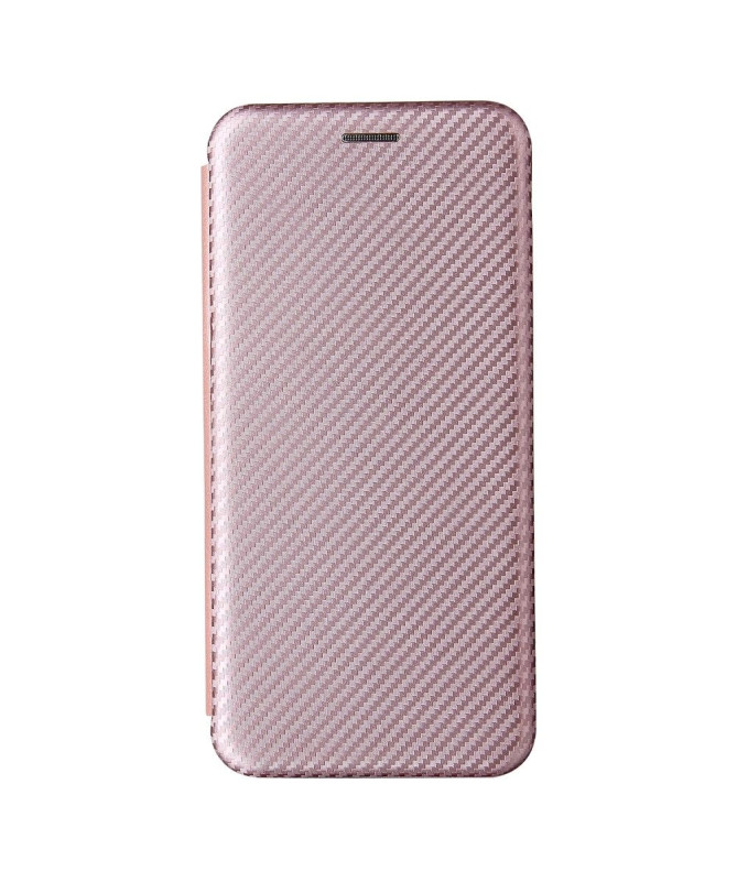 Housse OnePlus Nord 2 5G simili cuir style fibre de carbone