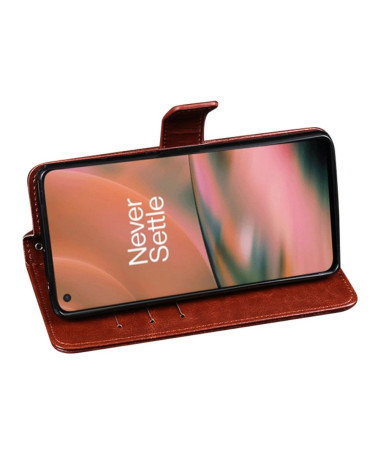 Housse OnePlus Nord 2 5G IDEWEI Folio Effet Cuir