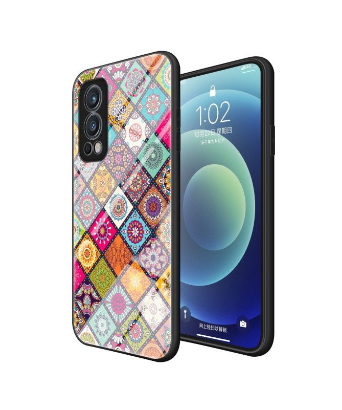 Coque OnePlus Nord 2 5G Kaleidoscope Mandala avec support