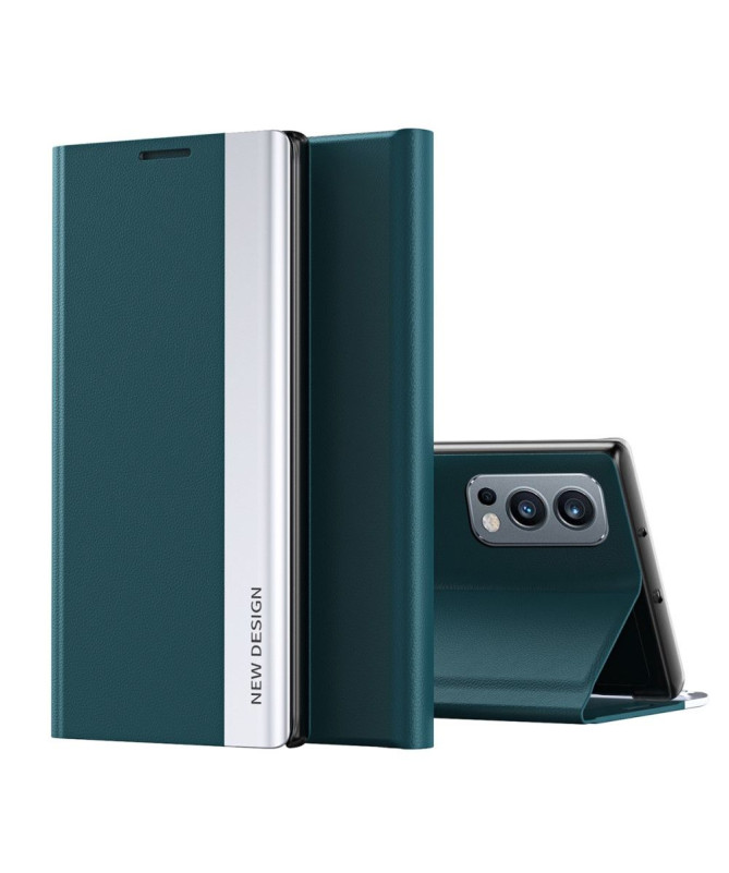 Etui OnePlus Nord 2 5G Business effet cuir Magnet