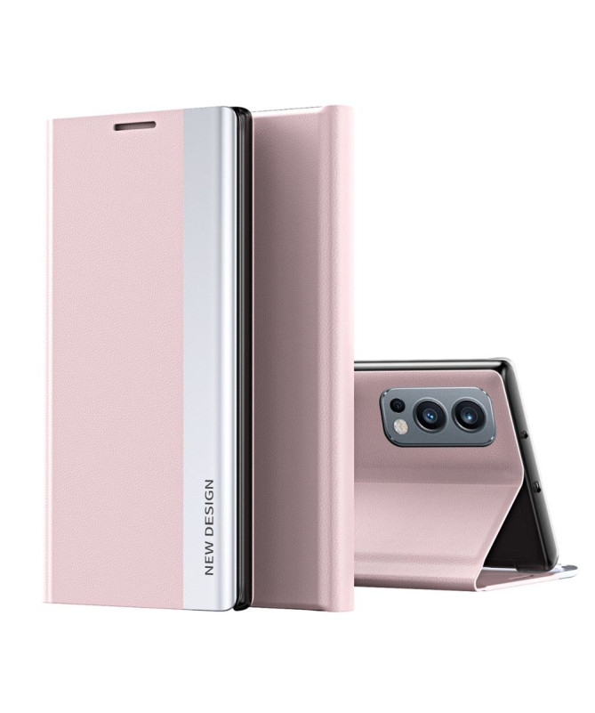 Etui OnePlus Nord 2 5G Business effet cuir Magnet