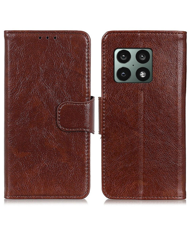 Housse OnePlus 10 Pro 5G Style Cuir Vieilli
