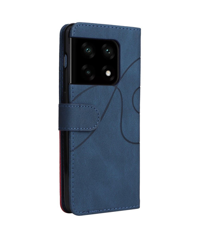 Housse OnePlus 10 Pro 5G Bicolore artistique