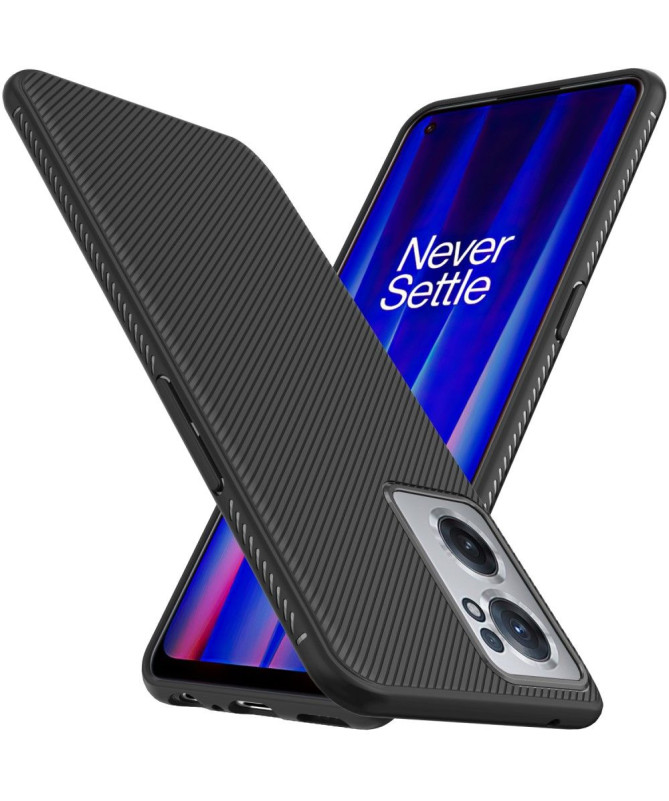 Coque OnePlus Nord CE 2 5G Effet Strié en Silicone