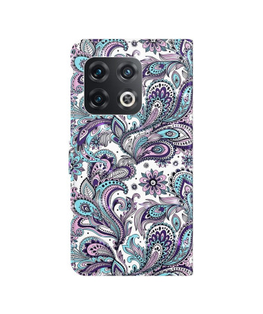 Housse OnePlus 10 Pro 5G Paisley Fleur