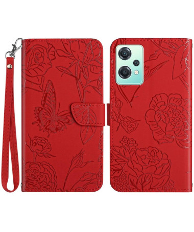 Housse OnePlus Nord CE 2 Lite 5G Illustration Papillon et Fleurs