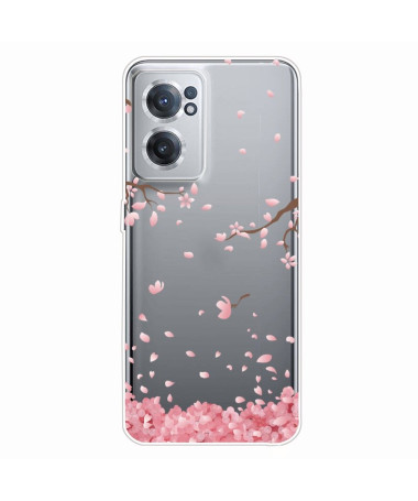 Coque OnePlus Nord CE 2 5G pétales de fleurs