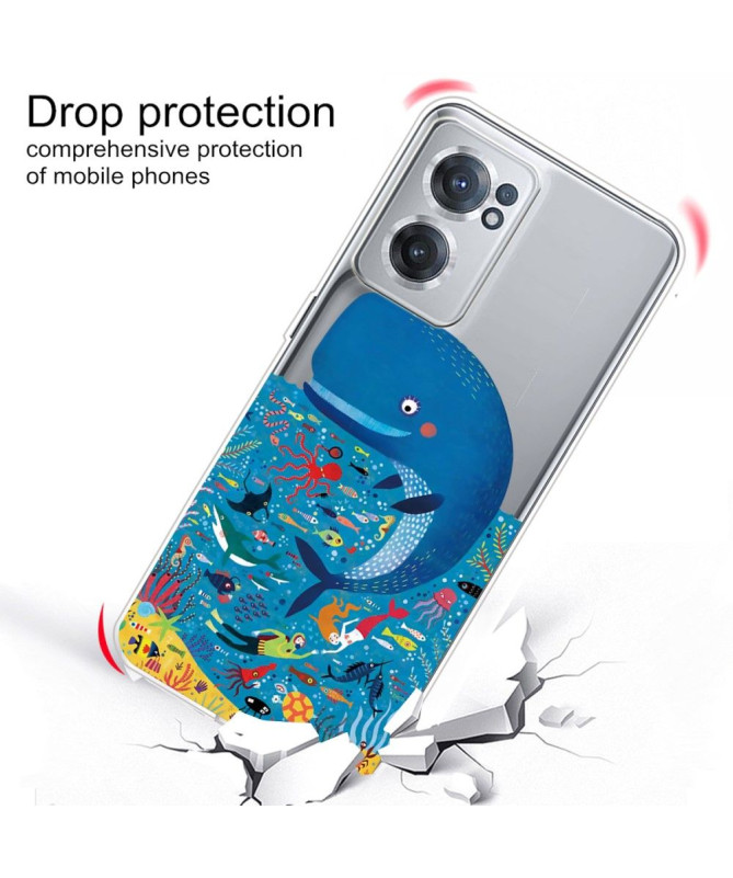 Coque OnePlus Nord CE 2 5G Illustration Baleine