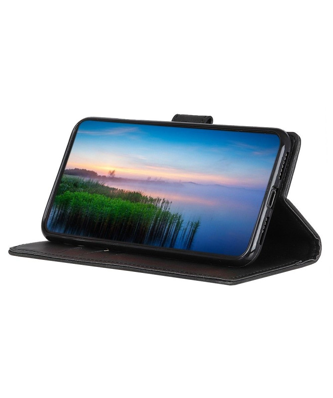 Housse OnePlus 10T 5G Marius effet cuir mat Noir - photo 2