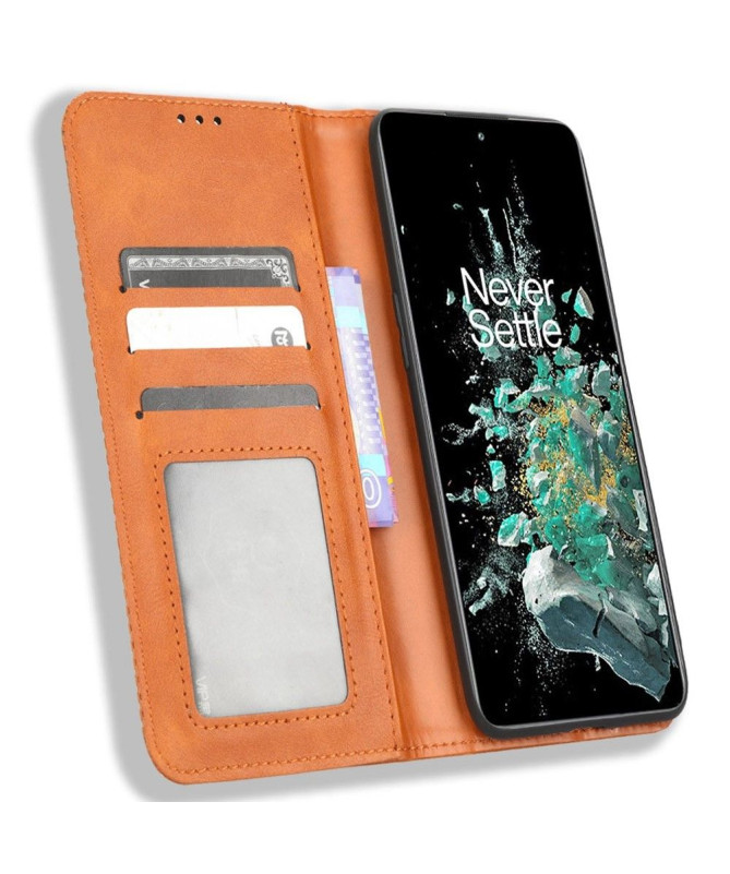 Étui OnePlus 10T 5G Le Cirénius Style Cuir