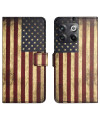 Housse OnePlus 10T 5G Drapeau Américain Vintage