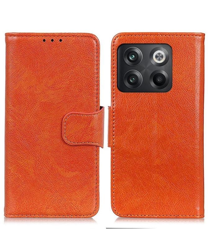 Housse OnePlus 10T 5G Style Cuir Vieilli