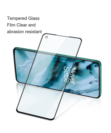 Protection d’écran OnePlus Nord 2T 5G en verre trempé full size