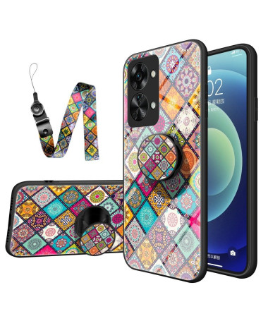 Coque OnePlus Nord 2T 5G Kaleidoscope Mandala avec support